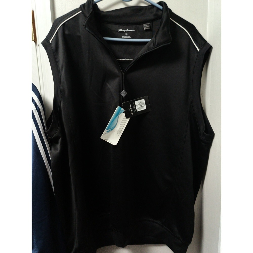 Tommy Armour Golf Vest Dri-logic quarter zip size XXL NWT